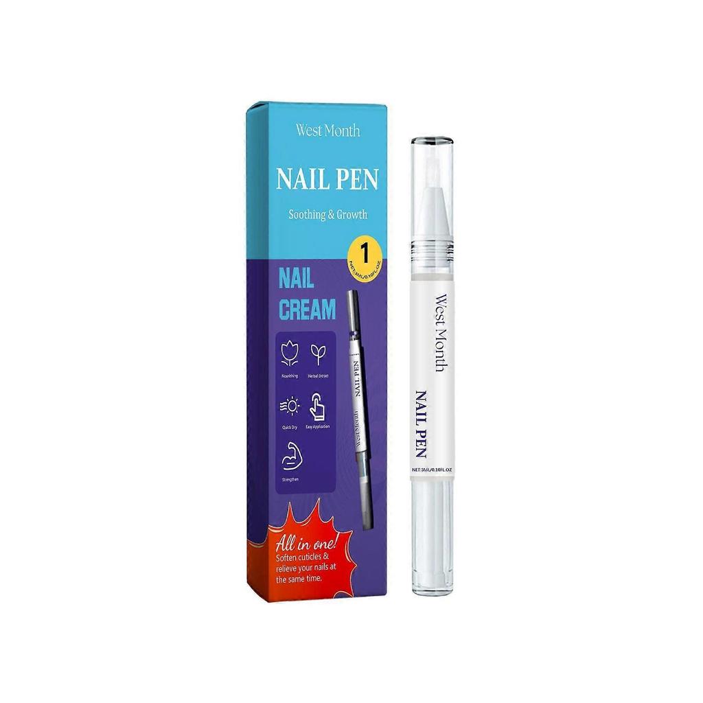 West Month Nail Repair Serum Daily Care for Damaged Nails, Gentle Nail Care and Brightening Nail Liquid - Care for Damaged Nails, Gentle Nail & Bright