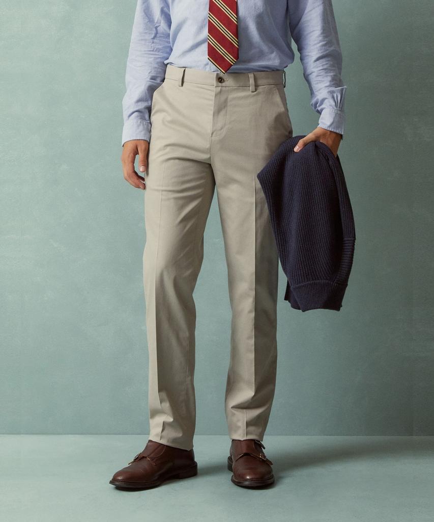 BROOKS BROTHERS Regular Fit Heavyweight Advantage Chino (Khaki) (Bbpcmmz532)