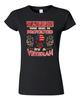 Junior Warning This Girl Is Protected By A Veteran Daughter Funny DT T-Shirt Tee Unisex T-Shirt