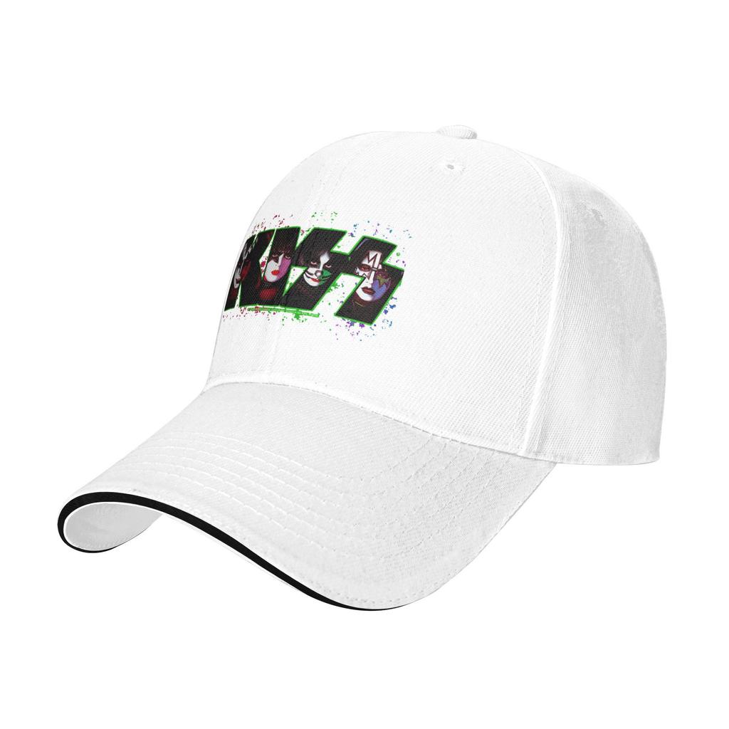 Summer Kiss The Band Fan Art Baseball Cap  Outdoor Sport Vintage Design Sun Trucker Hat Men Women Sunscreen Baseball Caps