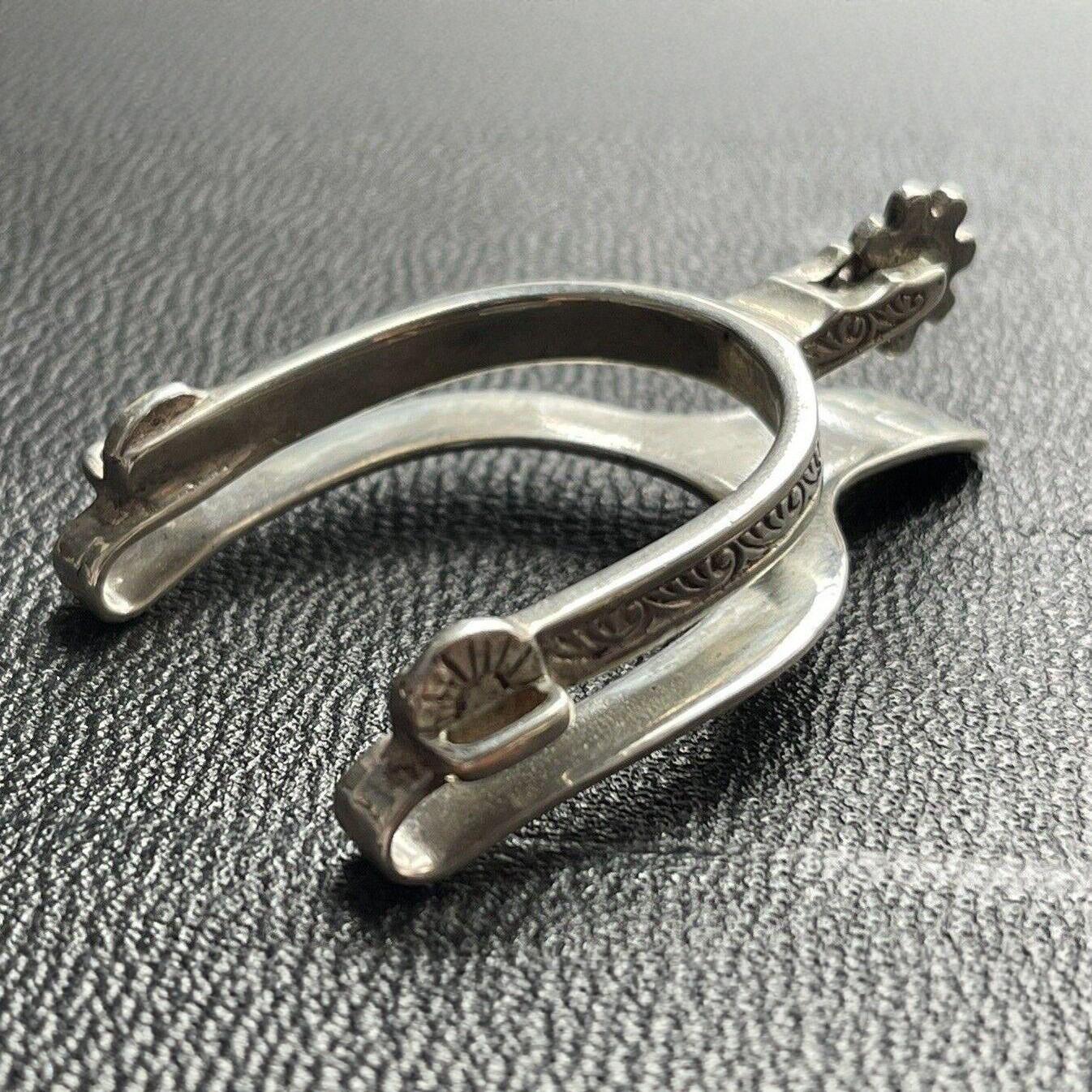 Новый винтажный серебряный зажим для денег в западном стиле DM