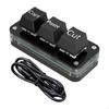 Mini 3 Key Keypad for , Mechanical Keyboard with Compact Design