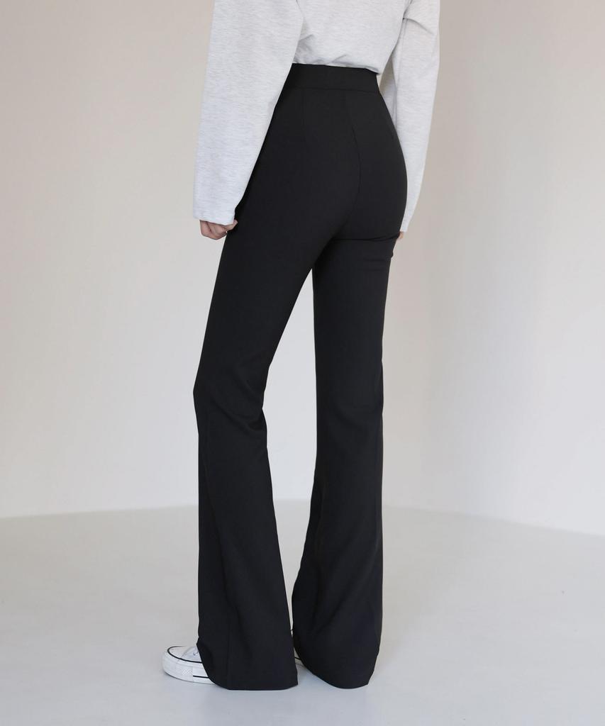 Jikeulib Secret Banding Stretch Bootcut Long Slacks