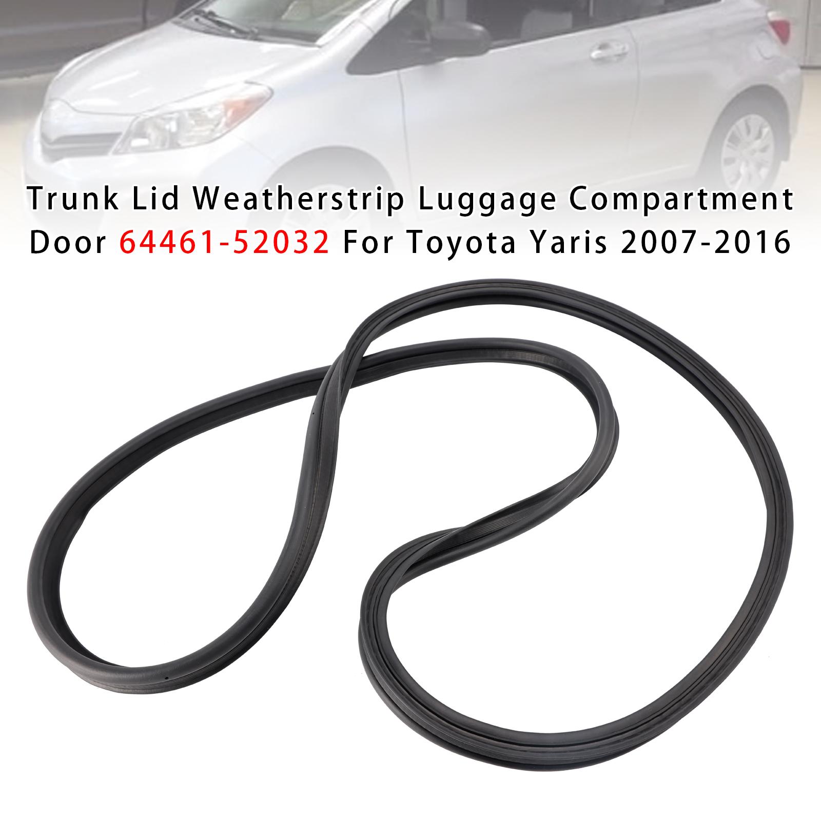 Trunk Lid Weatherstrip Luggage Compartment Door 64461-52032 For Toyota Yaris