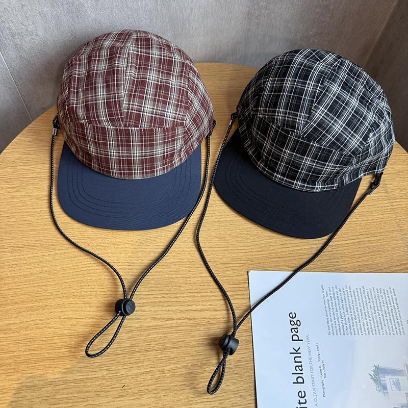 Summer Sports Cap With Wide Brim And Cotton Blend Material For Men And Women