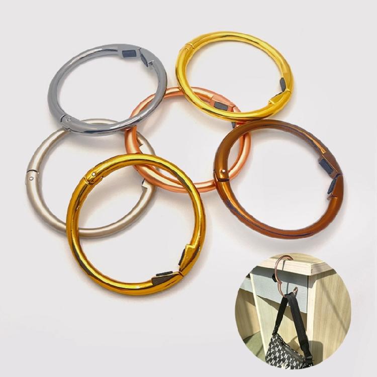 Fashionable Round Bag Hook Portable Folding Hangers for Drivers Outdoor Lovers