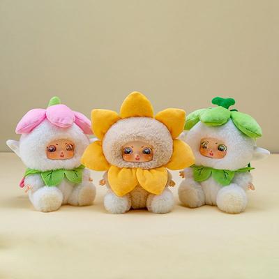 Plüschtiere Niedlicher Blumengeist Baby Cartoon Trendiges Spielzeug Klebepuppe Puppe Taschenanhänger Schlüsselanhänger Geburtstagsgeschenk