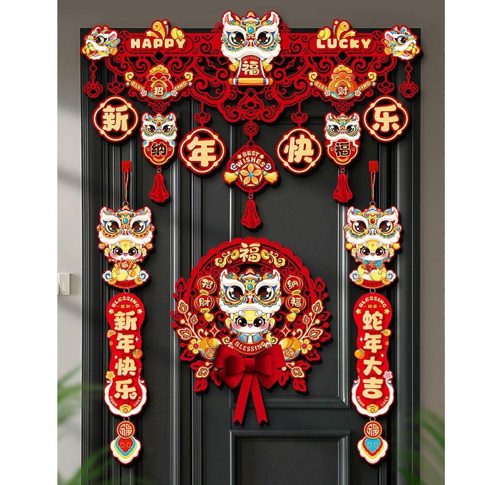 Non-woven Lunar Year Decor Festival Supply  For Spring Festival Traditional Vietnam