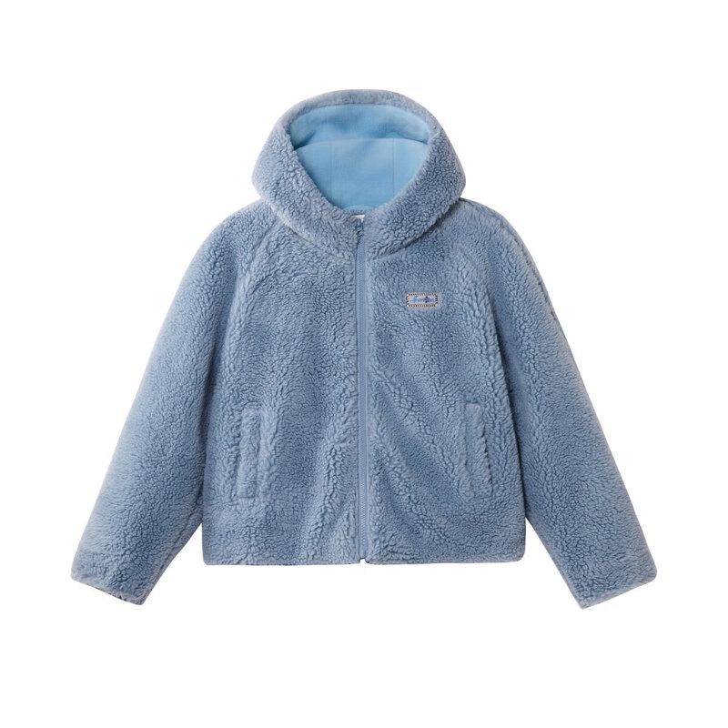 INMAN Women s Wool Blend Thickened Hooded Jacket M