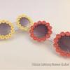 Girls' Cute Daisy Sunglasses - Stylish Sunflower Design for Picnics & Outings