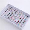Trendy Multi-Style Zircon Square Ring - Women's Fashion Accessory
