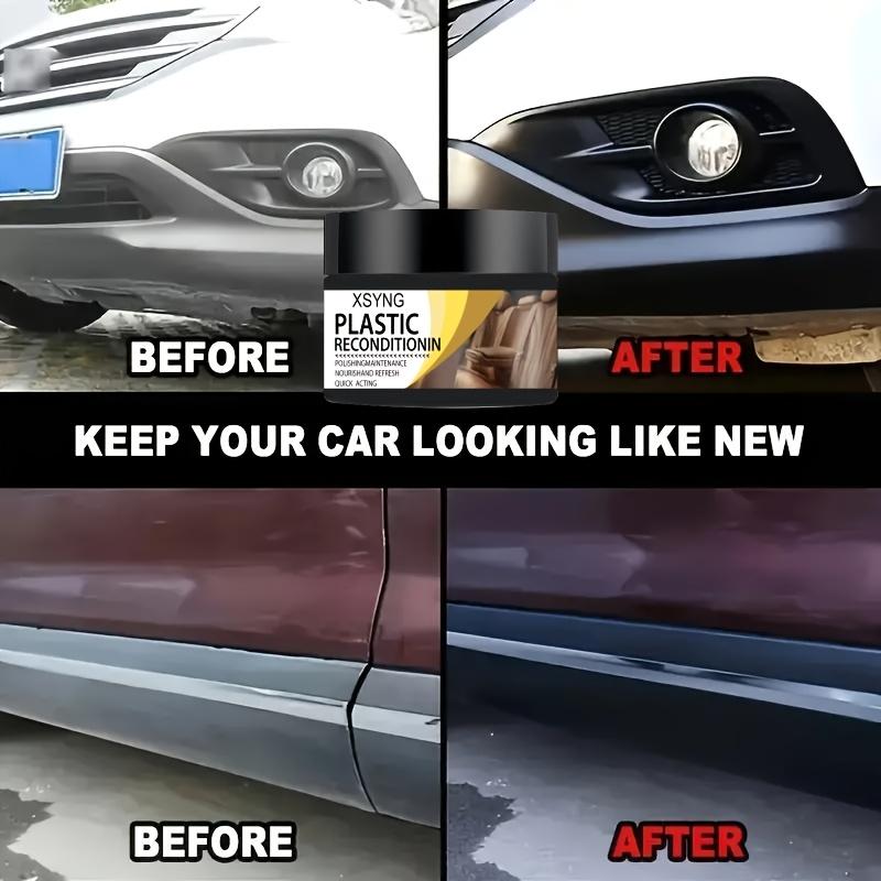 Maintenance Wax for Automotive Plastic Parts, Used As a Gloss Repair Agent for Car Interiors and Instrument Panels, Tire Gloss, and Seat Maintenance