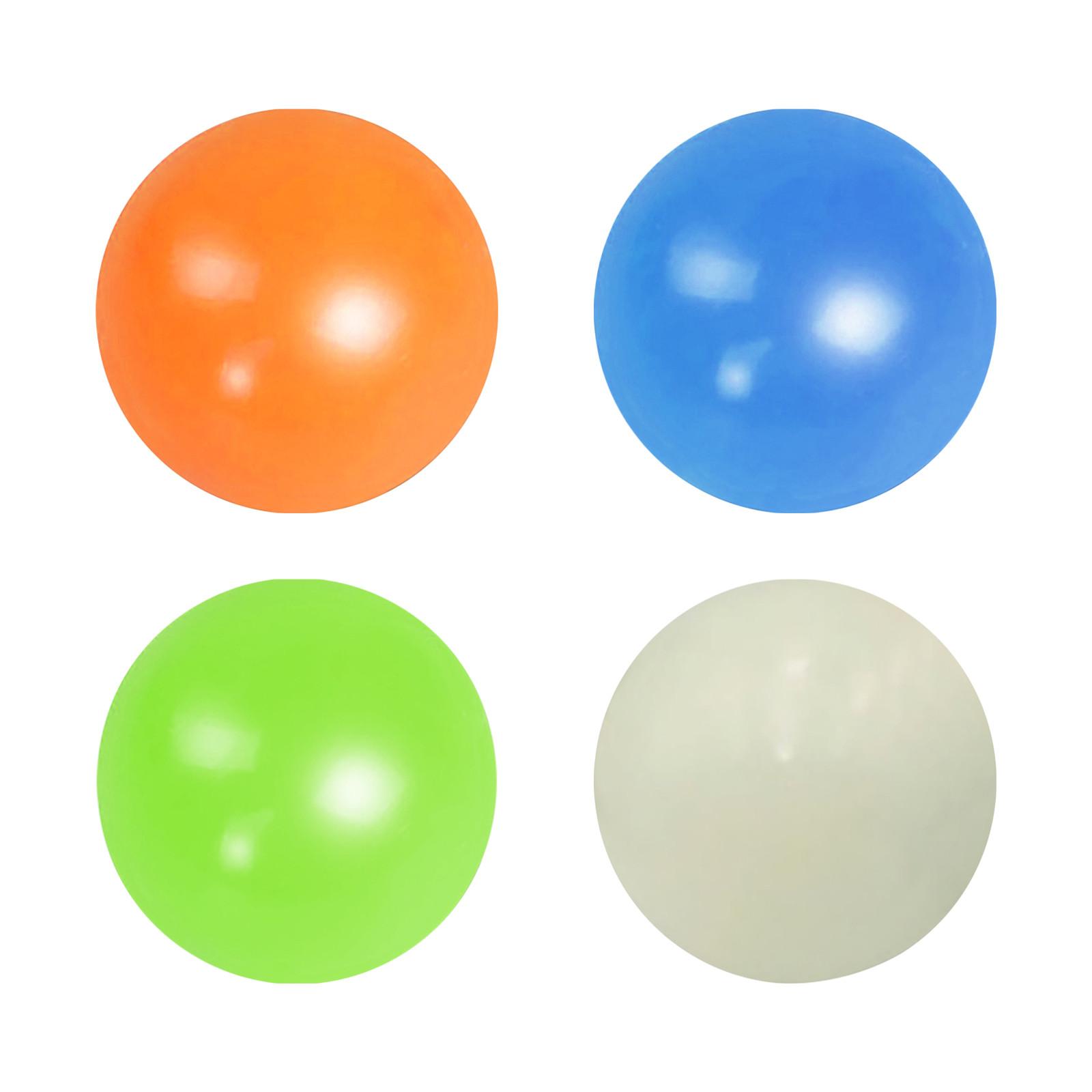 

Флуоресцентный липкий настенный шар, липкий целевой шар, декомпрессионная игрушка, детский подарок One size