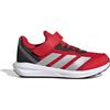 Adidas Faito EL Kids Sneakers Unisex Boys Girls 17-25.5cm Better Scarlet Silver Metallic Core Black Size 17.0 Cm