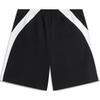 Li Ning 2024 Honor Series Color Block Mid-Rise Comfortable Breathable Loose Straight Casual Shorts Unisex shorts Black Standard-White AKSU955-2
