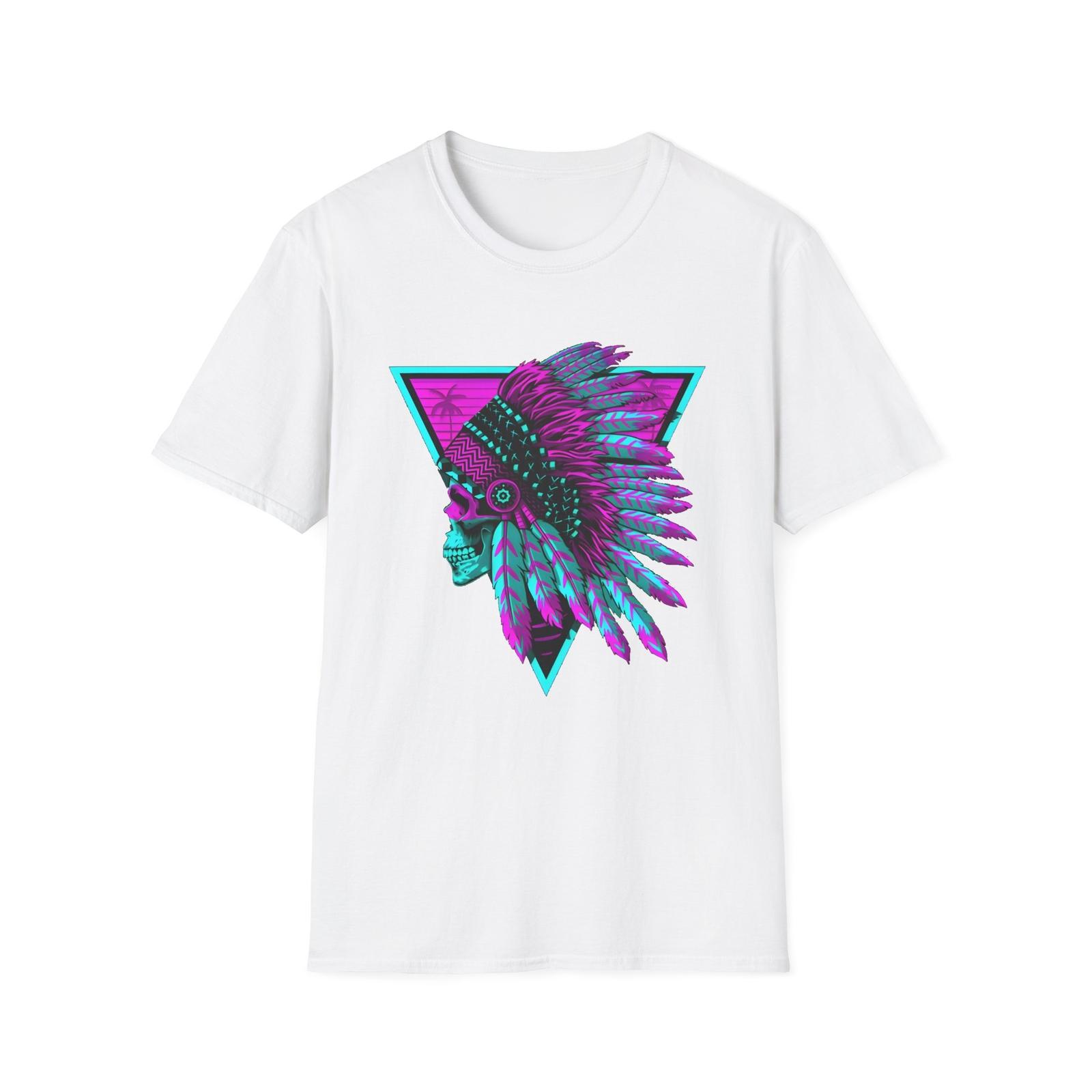 Native American design T-Shirt S разноцветный