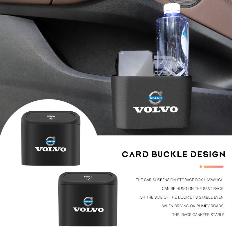 Mülleimer Auto Tür Aufbewahrungsfass Auto Innenzubehör Für Volvo XC60 XC90 V70 190h V40 SC60 V50 V90 T6 XC40 XC S60 V60 C30
