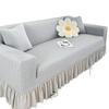 New Elastic Anti Slip Sofa Cover with Ice Silk Universal All in One Summer Skirt Edge Cool Cover Fabric