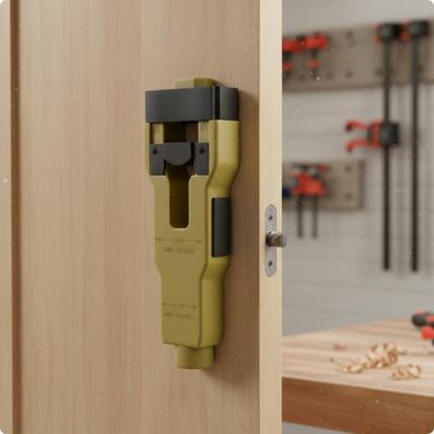 Door Latch Mortise Tool Easy To Use Installation Kit for Carpenters
