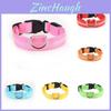 Polyester Led Dog Collar Rechargeable Glowing Pet Neckband For Small Medium Large Dogs