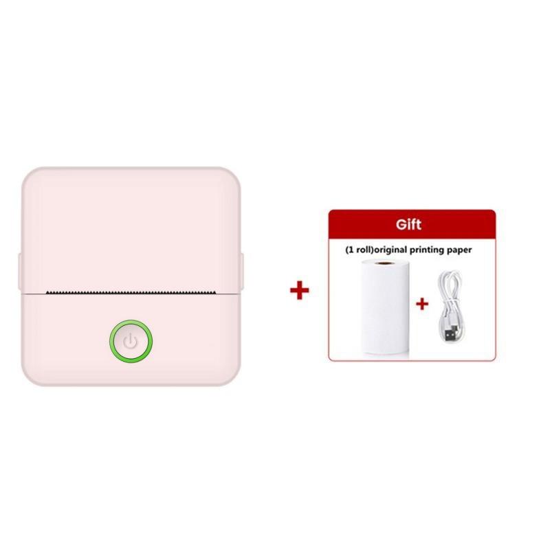 

Мини-принтер для наклеек, термопринтер без чернил с мини-портативным принтером Rolls для карманной печати студенческих записок об ошибках