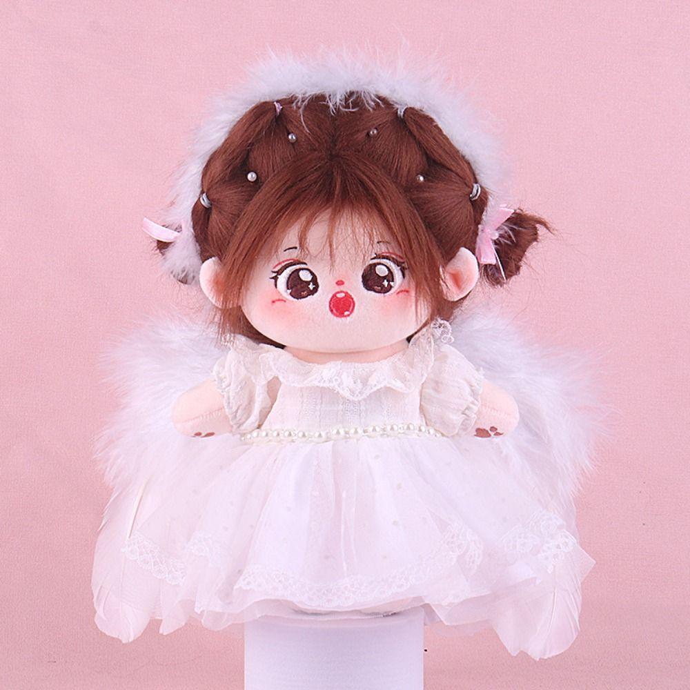 20cm 20cm Cotton Doll Clothes Set Clothes Plush Doll Clothes 20 Cm  Cotton Doll