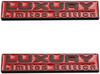 2 Pieces for Luxury Limited Edition Emblem Auto Racing MHJS6 Sport 3d Badge Rear Trunk Sticker Side Rear Board StickerCR-2Luxury