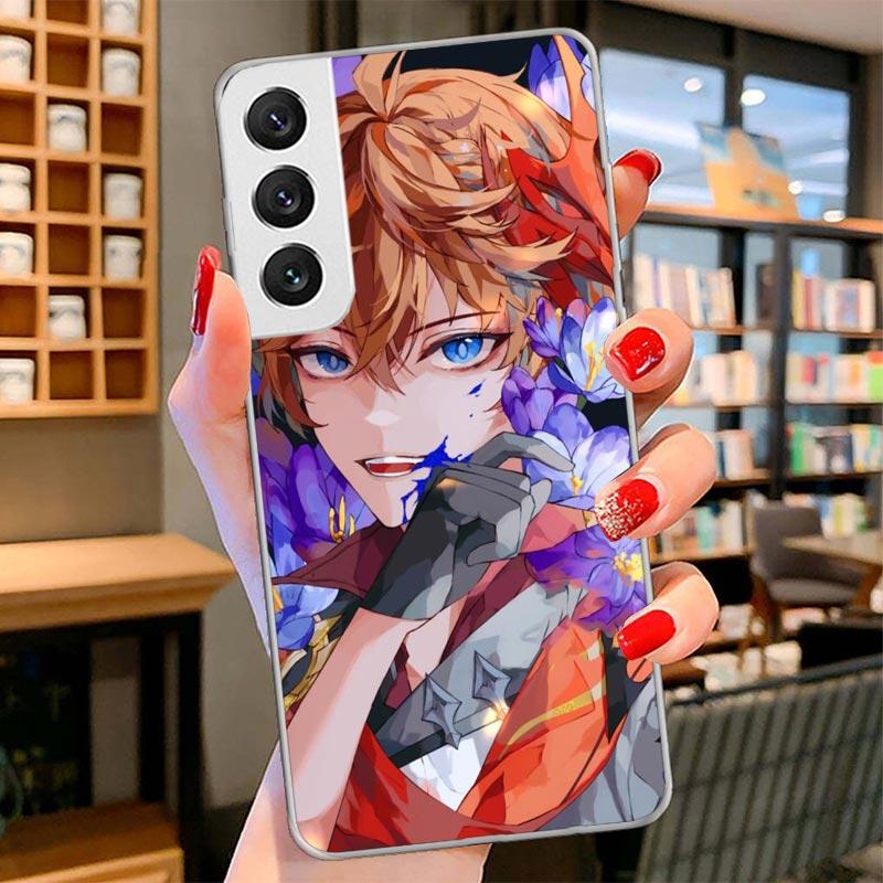 Genshin Impact Raiden Shogun Baal Cover Phone Case For Samsung Galaxy S26 S25 Edge S24 Ultra S23 S22 Plus S21 S20 FE Soft Fundas