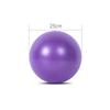 Wheat Straw PVC Mini Pilates Yoga Ball - 25cm Frosted Anti-Burst Balance & Fitness Ball