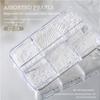 Nail Art Rhinestones Half Round Pearls Bead Mixed Size White Round Flatback Pearls For DIY Decoration Nail Bead Stones