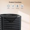 Air Conditioner Covers for Outside Units,36"/32"/28"/26" Central AC Cover, Top Universal Mesh Cover Defender for All Seasons