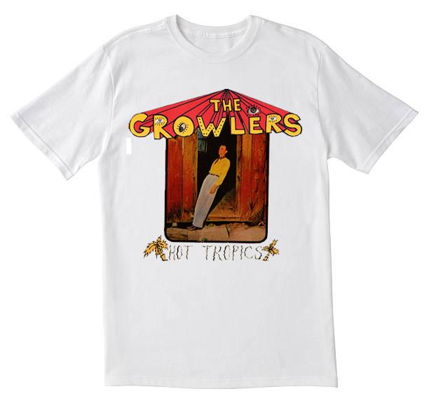 The Growlers Band Tee Hot Tropics Album Men White Cotton Tshirt Size S234XL AA Unisex T-Shirt S