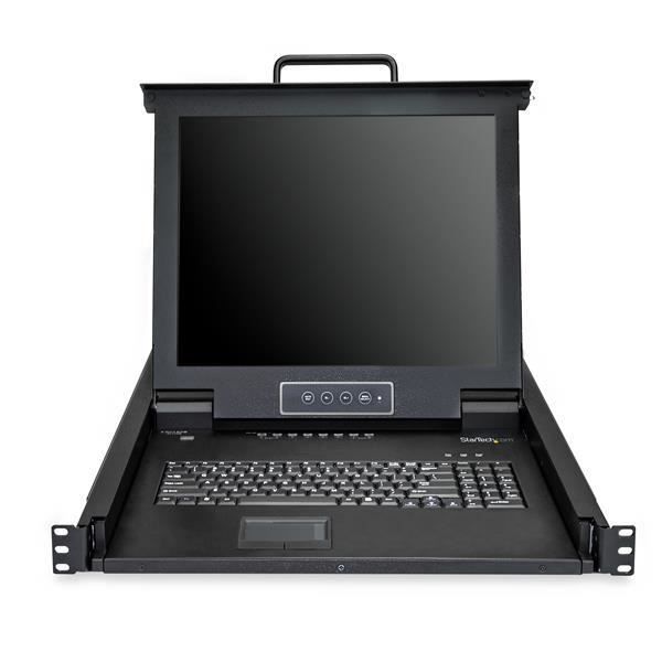 KVM Console StarTech.Com RKCONS1708K - 17" - 1280 X 1024 Pixels - VGA - Black