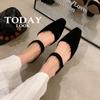 Fashion 2025 NEW Summer Mules Women Sandals Shoes for Women Square Toe Low Heel Women Slippers Cover Toe Slingback Sandals