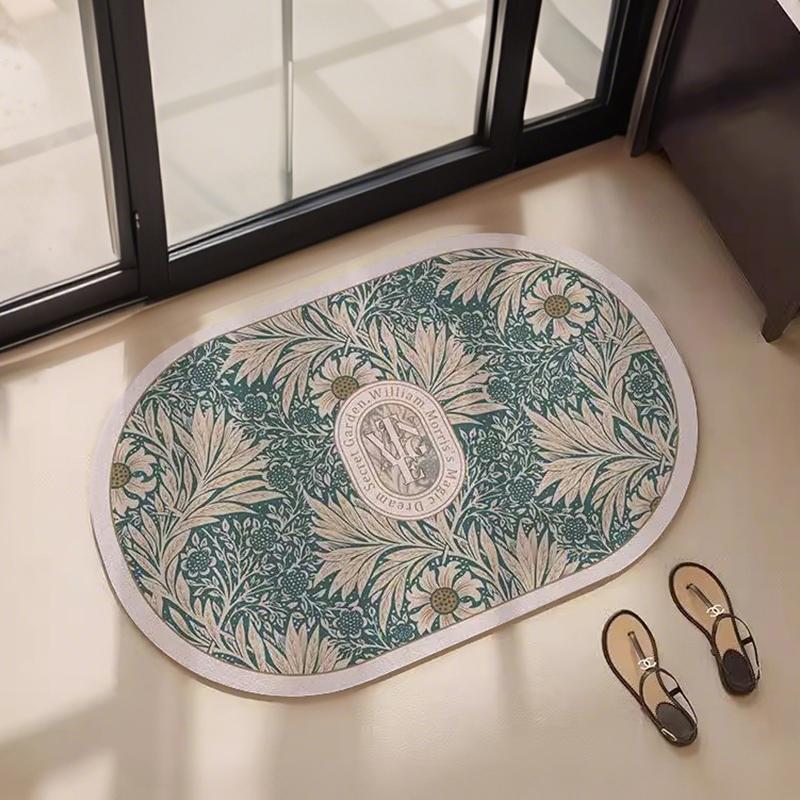 American diatom mud floor mat bathroom mat absorbent foot mat toilet toilet quick drying non-slip door mat carpet dirt-resistant