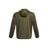 Under Armour Swacket Solid Color Outdoor Sports Hooded Jacket Men Outerwear Green 1382158-390