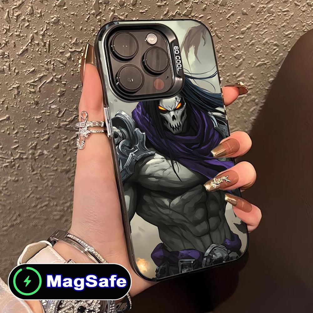 Game Darksiders Mobile Phone Case for iPhone 17 16 15 14 13 12 11 Air Pro Max Plus MagSafe Translucent Colorful Cover Cover