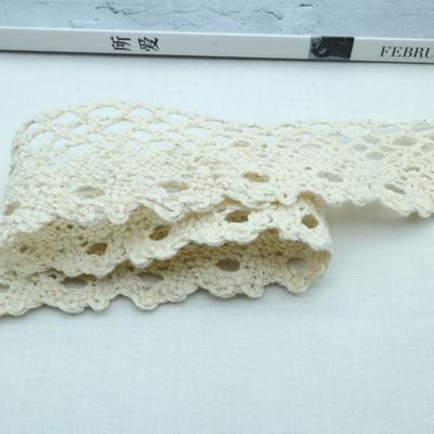 Supply Cotton Thread Lace Clothing Accessories, Woven Lace Edge Sofa Curtain Clothing Lace Materials