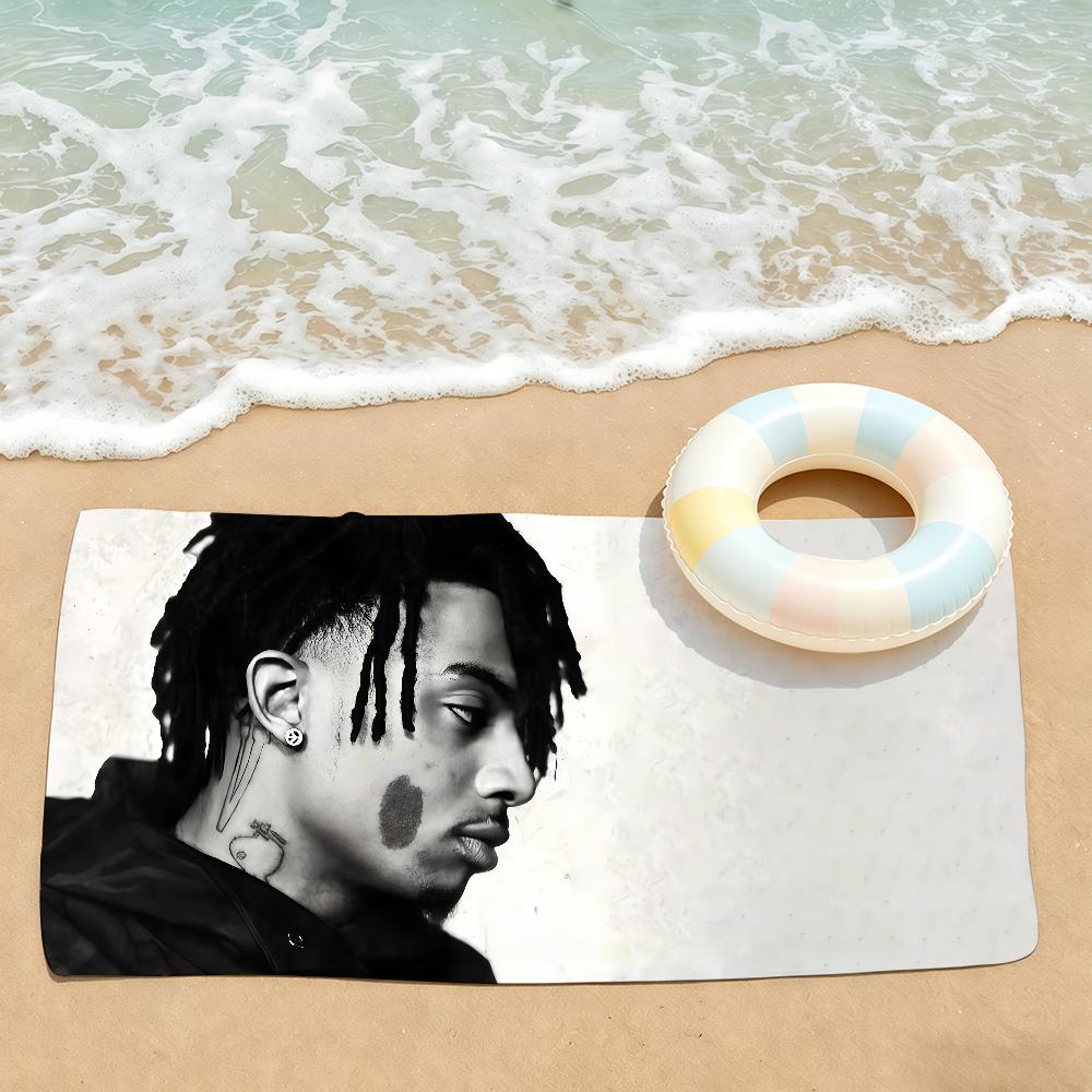 American rapper Playboi Carti Towel Drying Bath Towel Applicable To Light Swimming Camping Yoga Beach Out