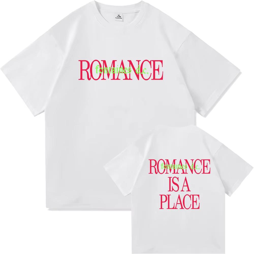 Streetwear Fontaines DCRomance T Shirt in The Modern World Men Women Clothing Harajuku Unisex Tops Cotton Tee Oversized Casual