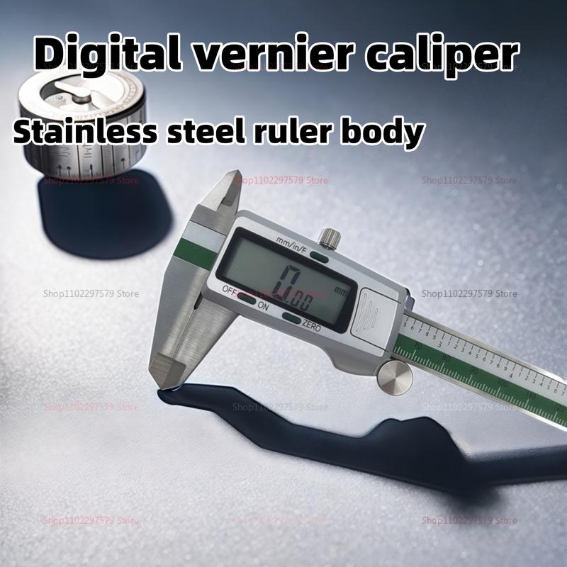 150mm Stainless Steel Digital Caliper with Zero Setting 0.01mm High Precision 6 Inch Digital Thickness Gauge Fraction MM Inch