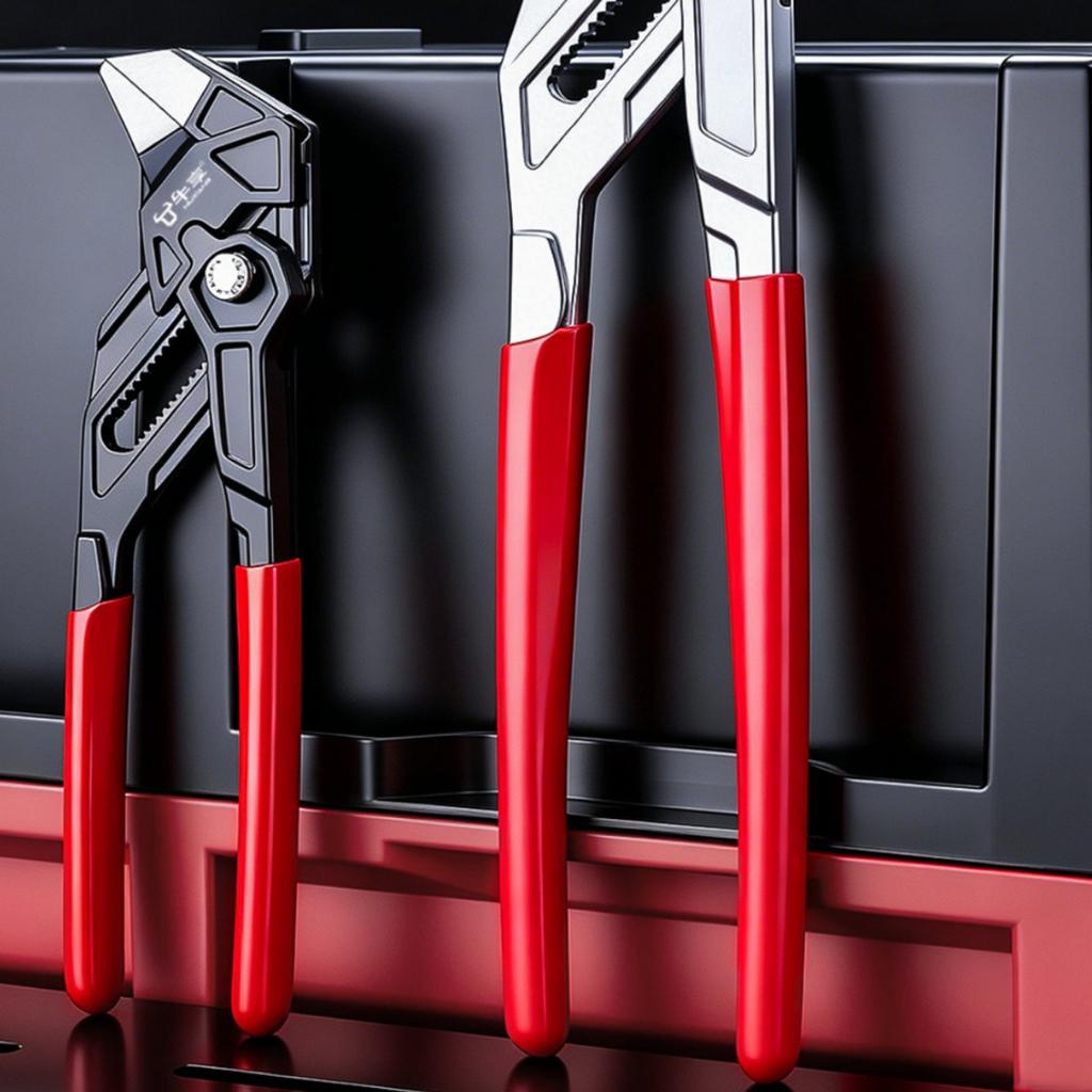 Quick Adjust Pliers High Hardness Channel Joint Pliers Hand Tool Long-Lasting for Plumbing