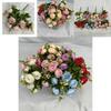 Nordic Peony Artificial Flowers For Festive Home Decor Christmas Party Gift Idea