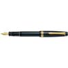 Pilot Justus 95 Fountain Striped Medium Nib Pen, Black, (FJ-3MR-SB-M)