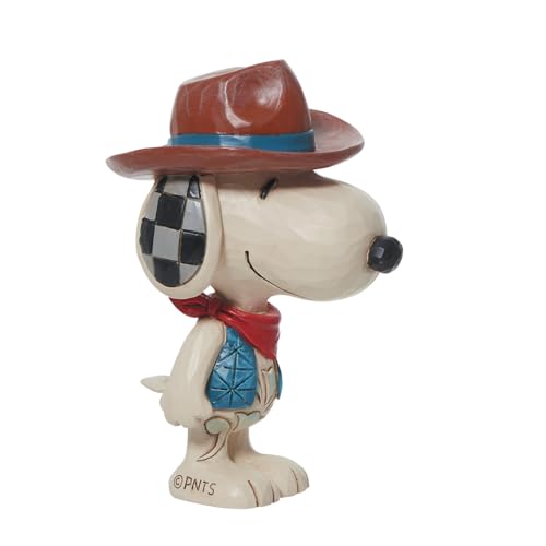 JIM SHORE Snoopy Cowboy Mini 6013038