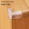Transparent Silicone Safety Corner Guards for Children's Furniture