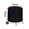 Waterproof Dome BBQ Cover for Weber Charcoal Kettle & Char-Broil Grill, Heavy Duty Outdoor Smoker Cover with Drawstring