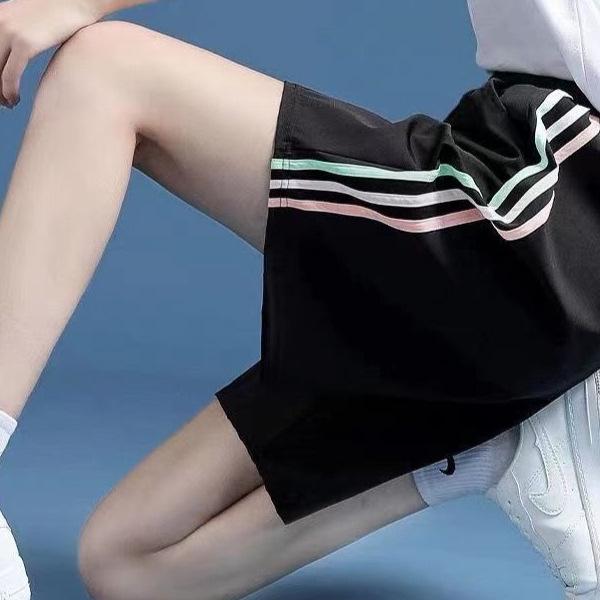 

Women s Casual Loose Korean Style Mid-Length Shorts Medium