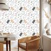 Wallpaper Cats white, light gray, gray and cream 50x1000