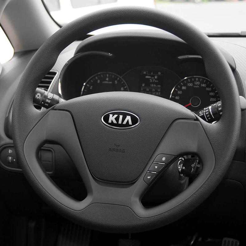 1Pcs Car Steering Wheel Sticker Emblem Decal Badge Decoration For KIA Ceed Rio Sportage R K3 K4 K5 K6 K7 K8 Ceed Sorento Cerato Optima